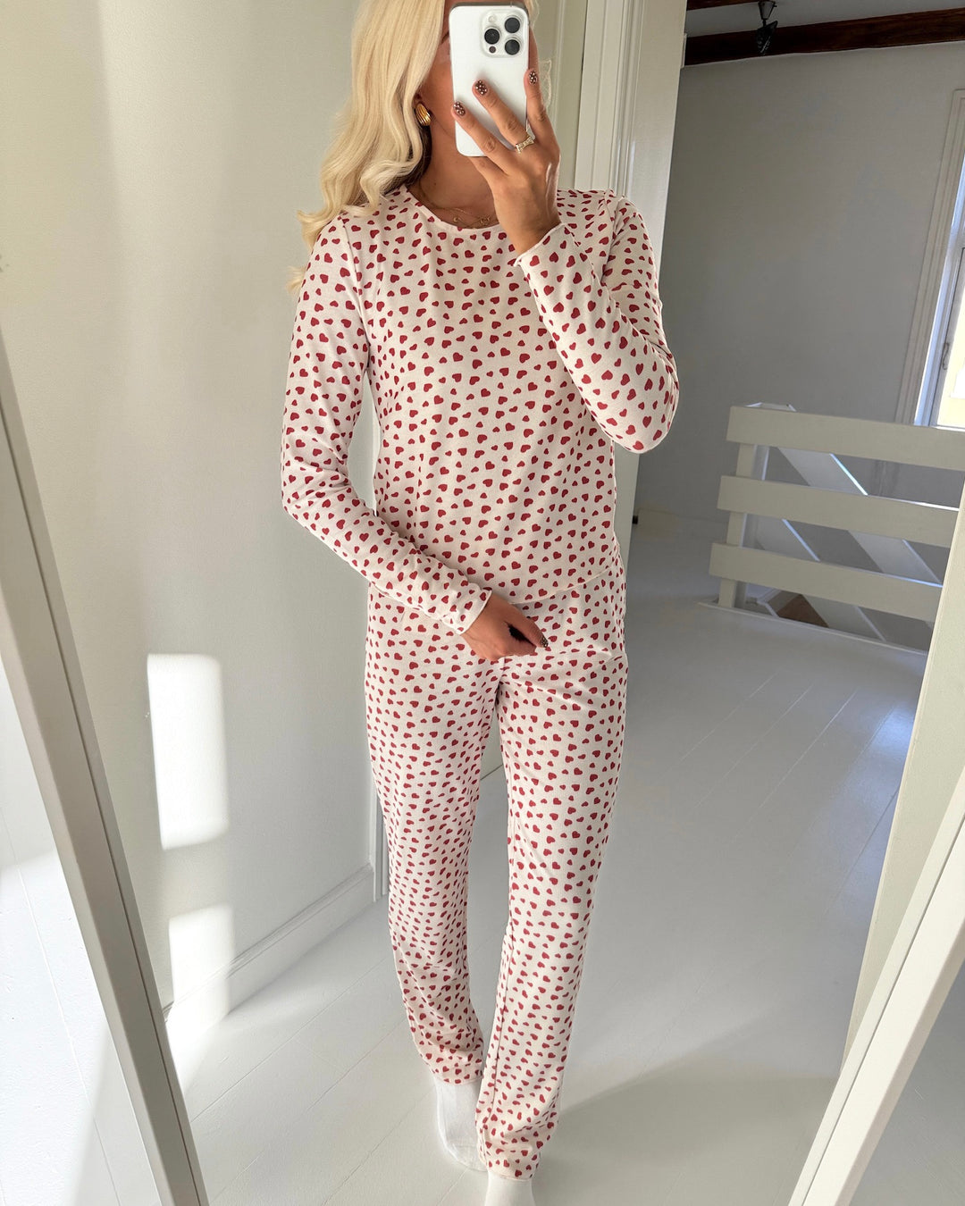 Vero Moda sæt pippa nightwear xmas birch/mila