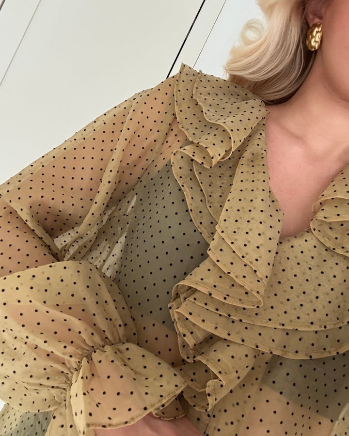 Love&Divine skjorte love1431 dot - FORUDBESTILLING LEV. UGE 5