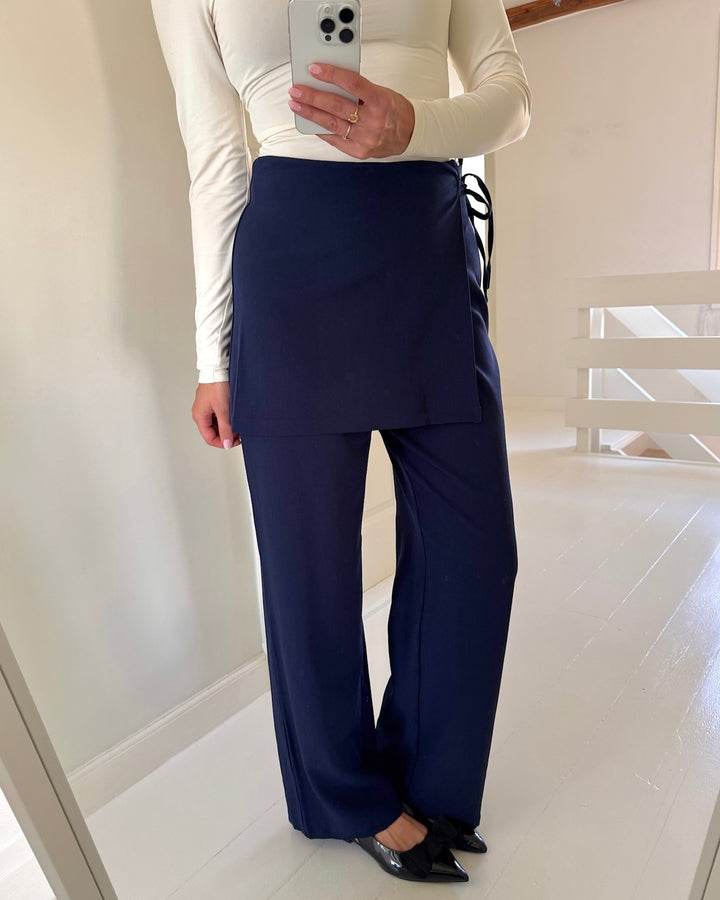 Pieces bukser jossa mw maritime blue