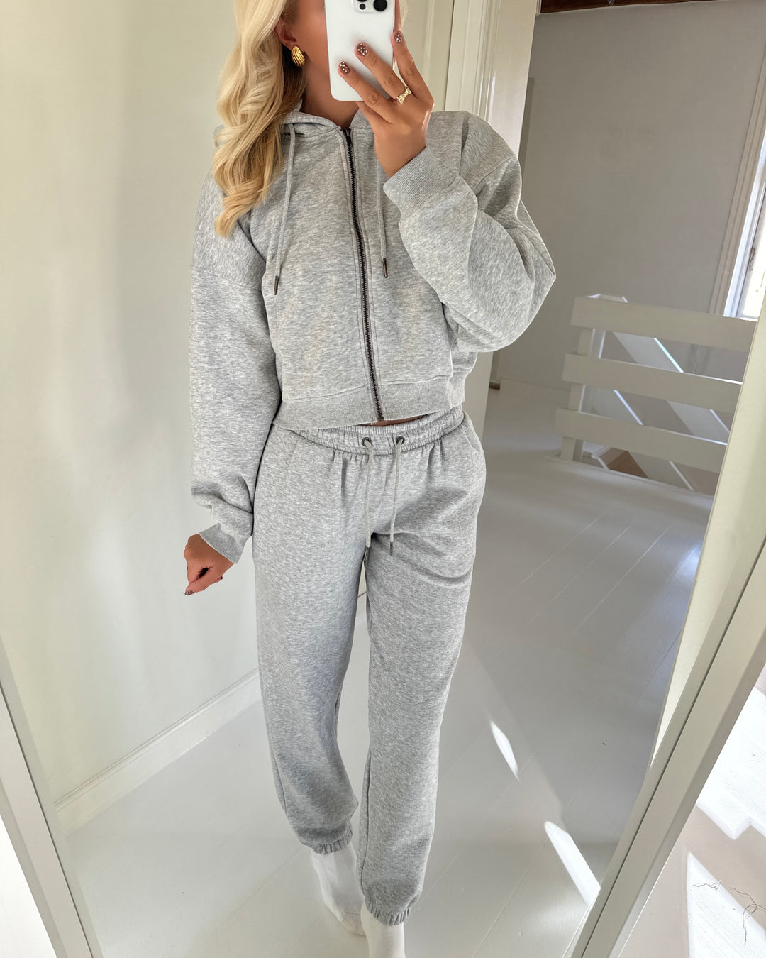 Sister’s Point bukser hike light grey melange