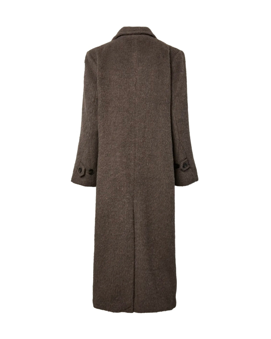 Y.A.S frakke furi ls long sepia tint