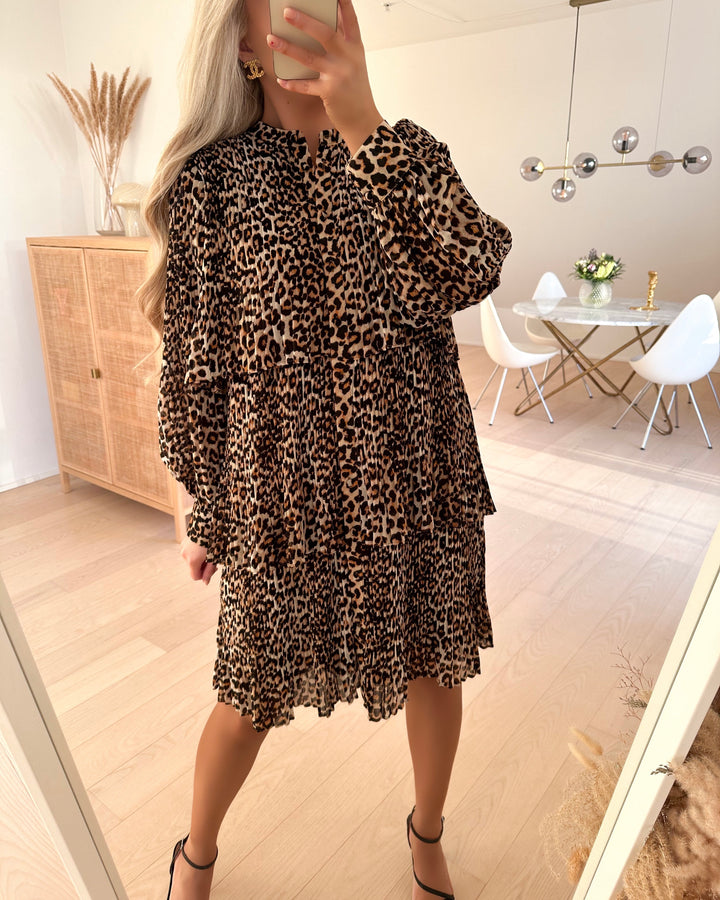 Y.A.S kjole kalaya ls dress nomad/leopard