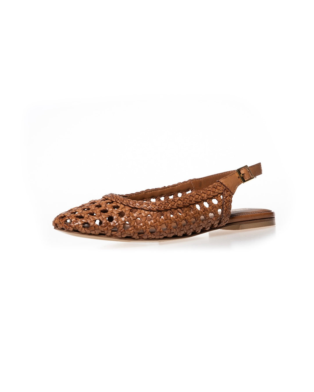 Copenhagen Shoes ballerina as the sea cognac - FORUDBESTILLING LEV. MIDT JUNI