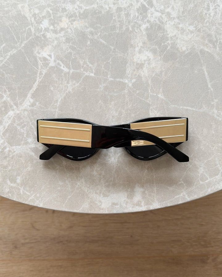 Pieces solbrille louisa box black st2 black