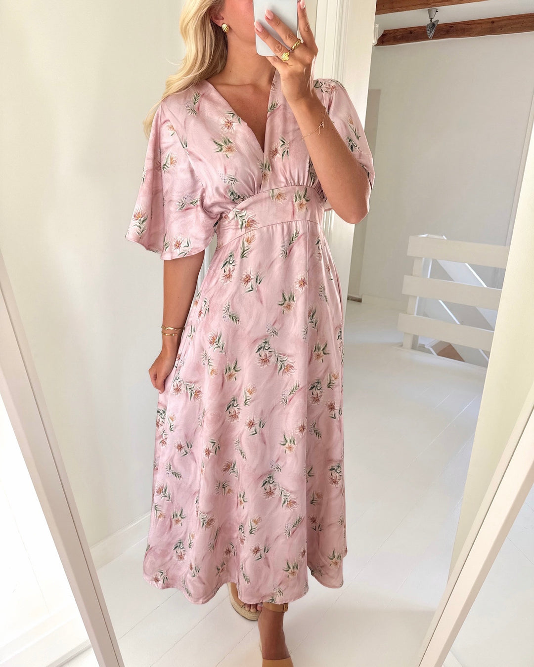 Sister's Point kjole limited edition gisela-dr41 rosa flower
