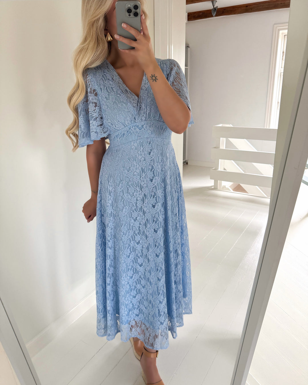Sister's Point kjole gisela-dr13 light blue