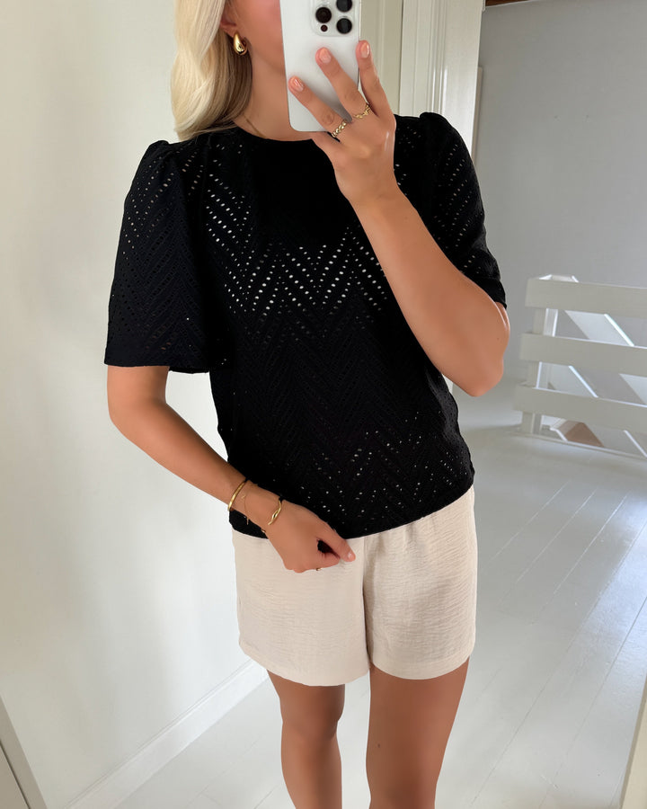 JDY t-shirt carla cathinka ss black