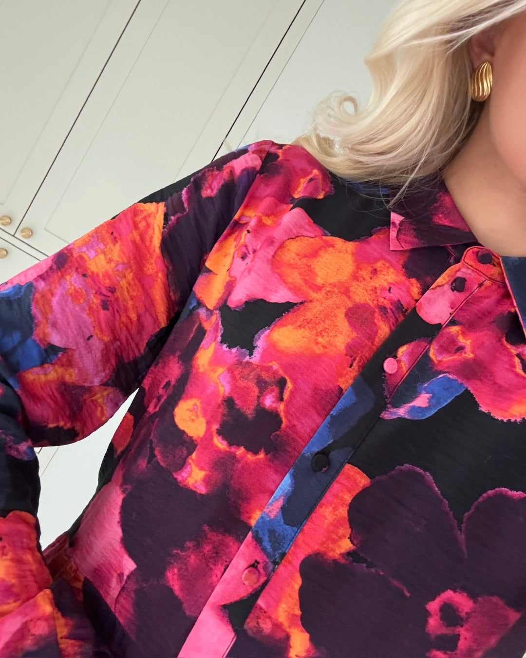 Y.A.S kjole kaya ls shirt navy blazer/limo - FORUDBESTILLING LEV. UGE 47