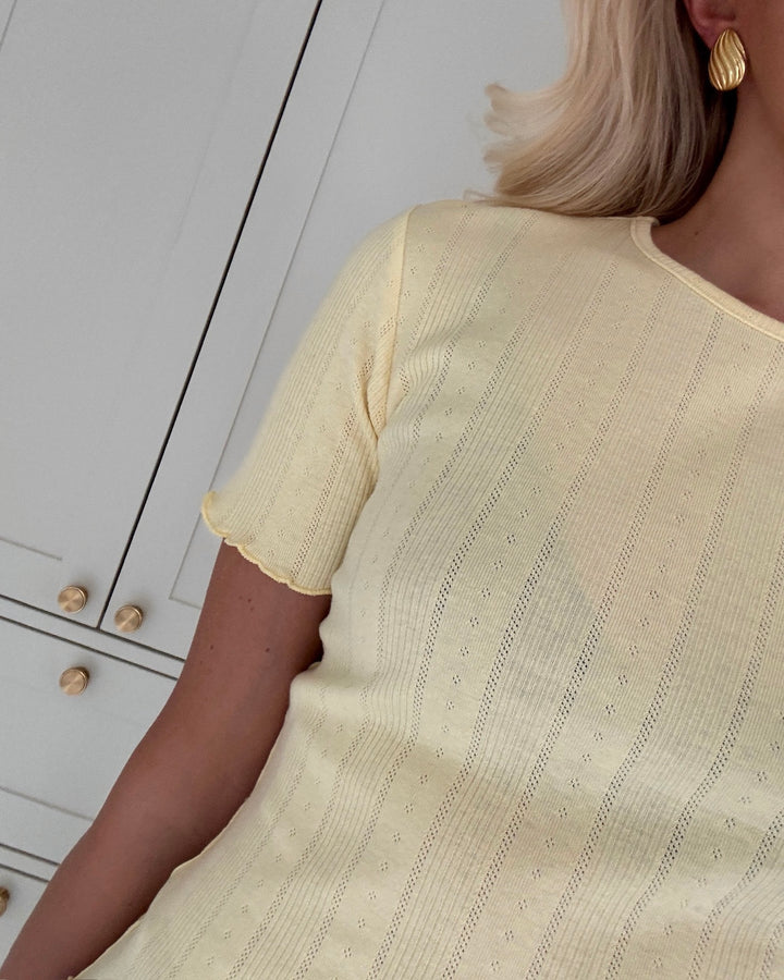 Only top tenna o-neck ss sunlight