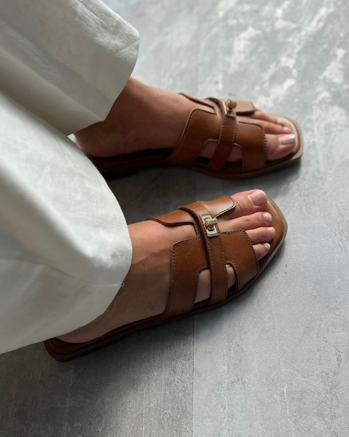 Copenhagen Shoes sandaler women's world cognac