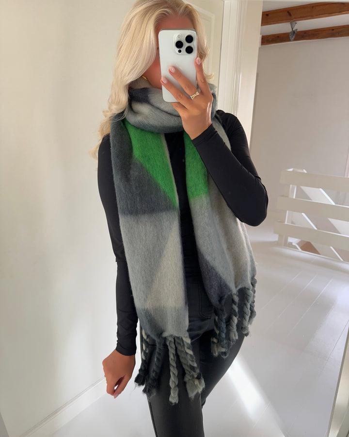 Love&Divine tørklæde love865 green combo