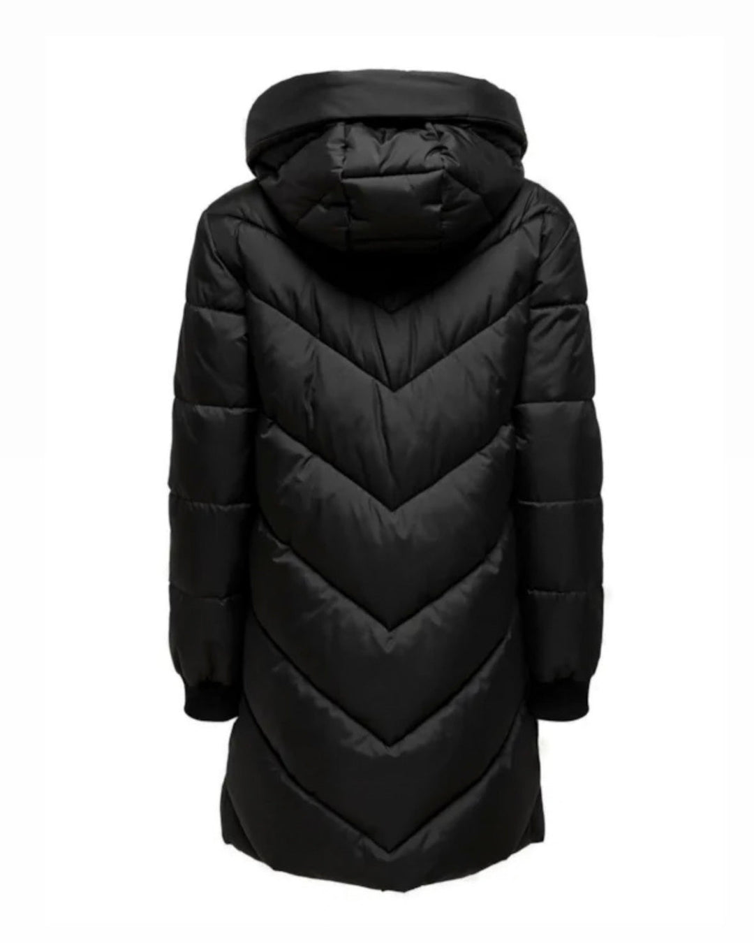 JDY jakke skylar life hood black/black