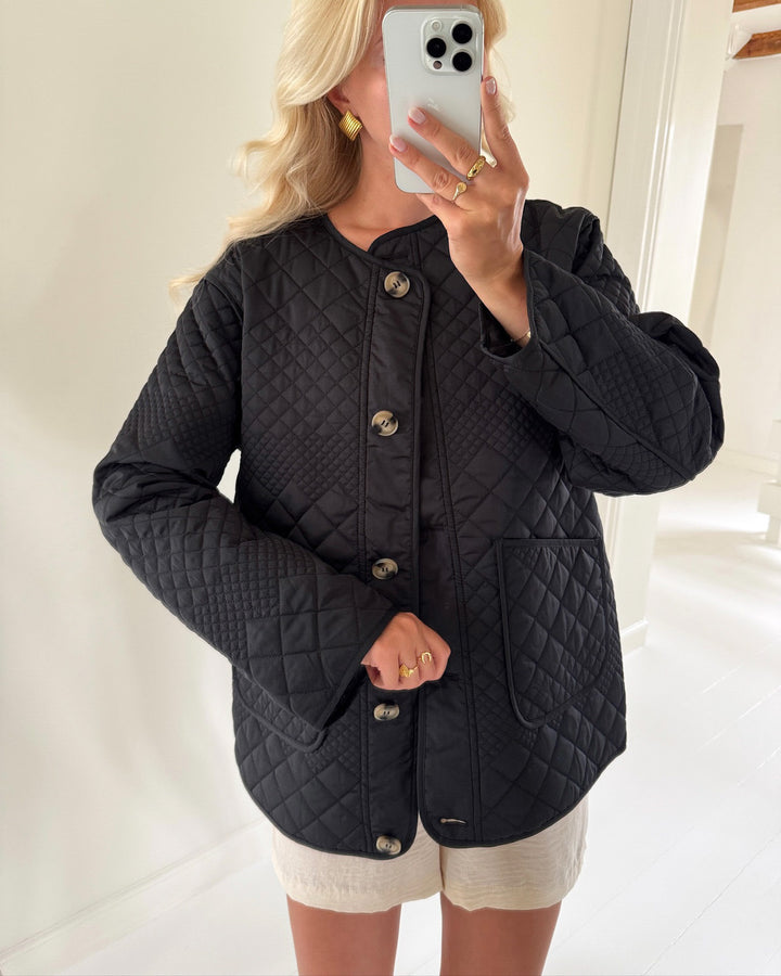 Y.A.S jakke laurie ls padded black