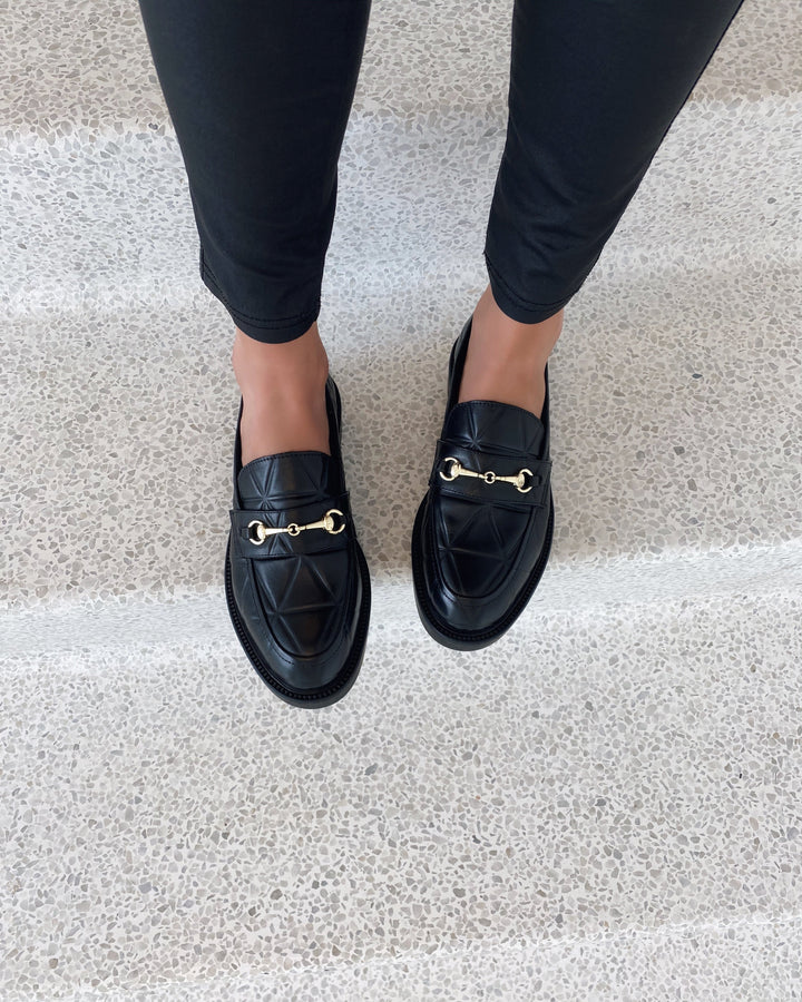 Copenhagen Shoes loafers follow the leader black