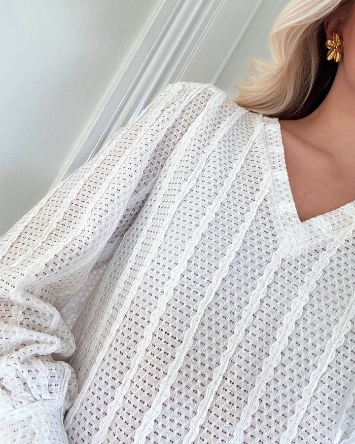 Sister's Point bluse eina-v.ls2 white