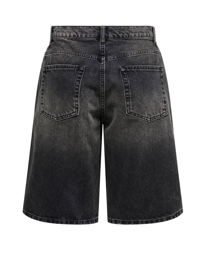 Only shorts mate reg baggy long washed black