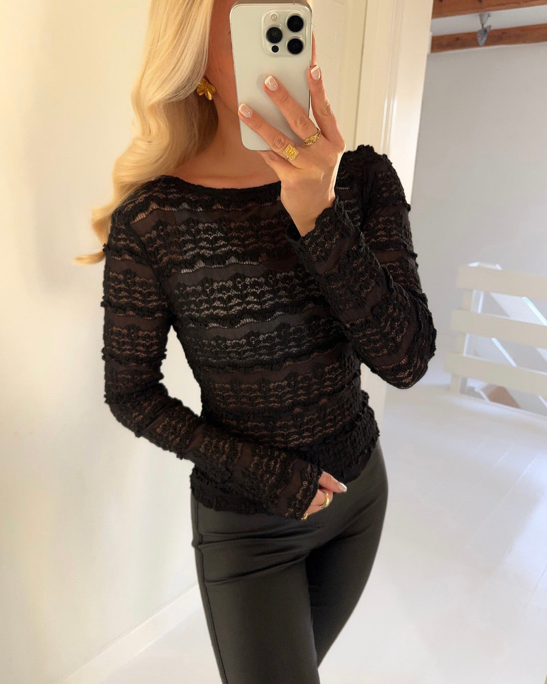 Sister's Point bluse vitana-ls black