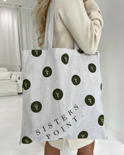 Logo bag khaki