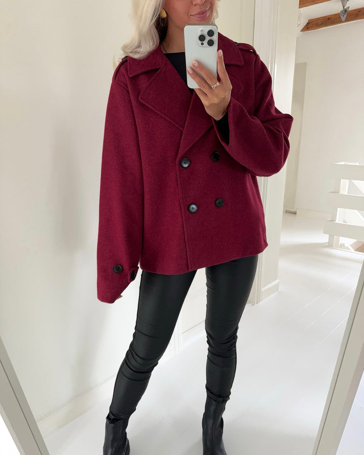 Sister's Point jakke caleb-new2 bordeaux mel.