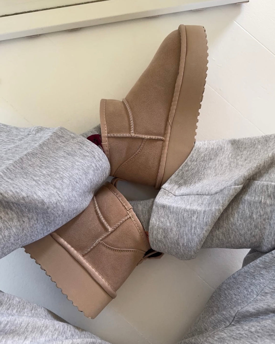 Duffy bamsestøvler 71-63501 beige