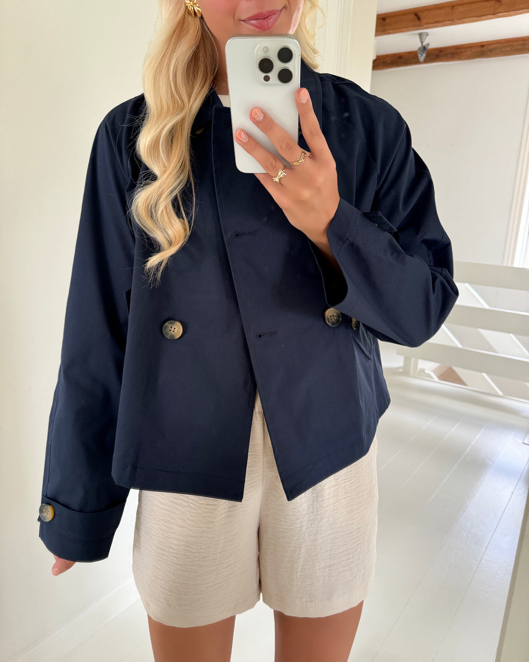 Only trenchcoat april life short night sky