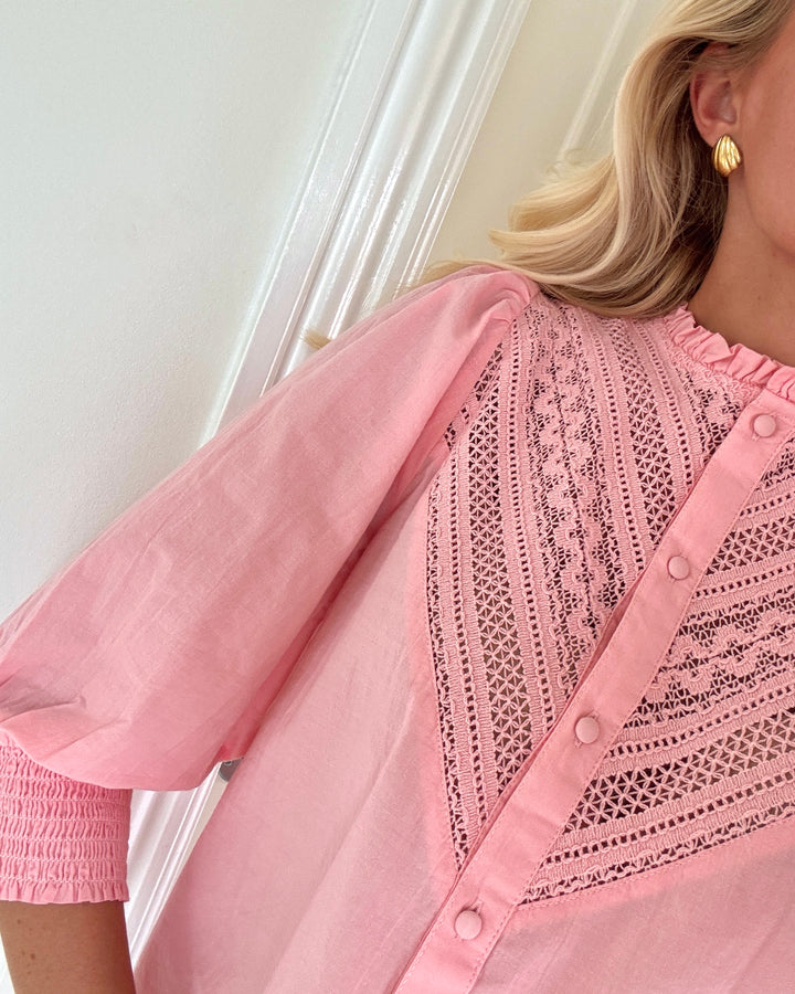 Love&Divine skjorte love805-2 coral pink