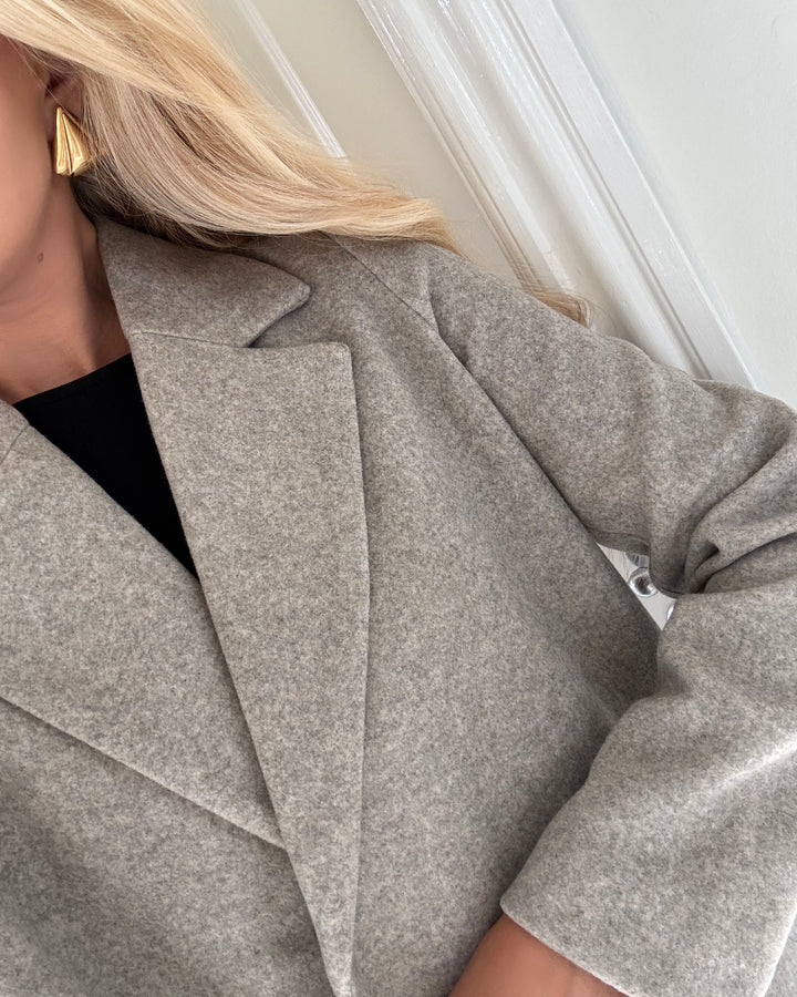 Vero Moda frakke fortuneaya silver mink