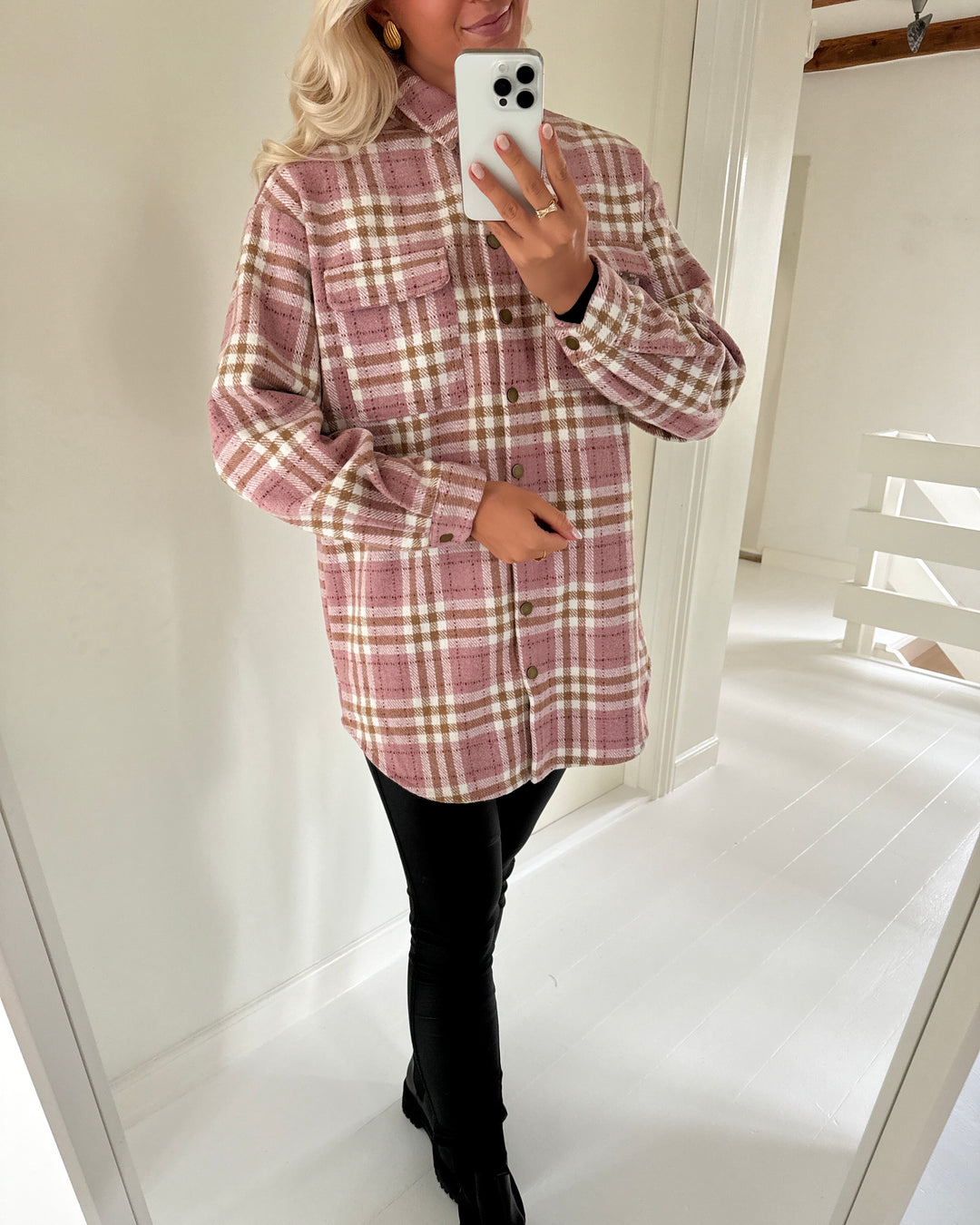 Sister’s Point jakke eira rose check