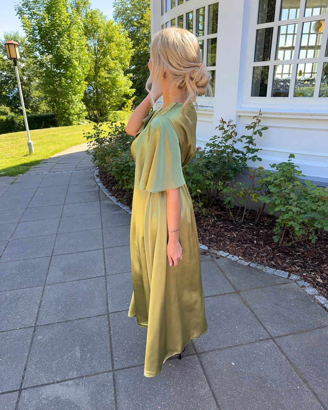 Sister's Point kjole gisela-dr16 lime green