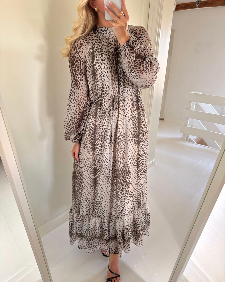 Y.A.S kjole cheemi ls sea pearl/cheemi print