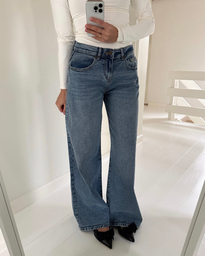 Sister's Point jeans onar-je medium blue wash