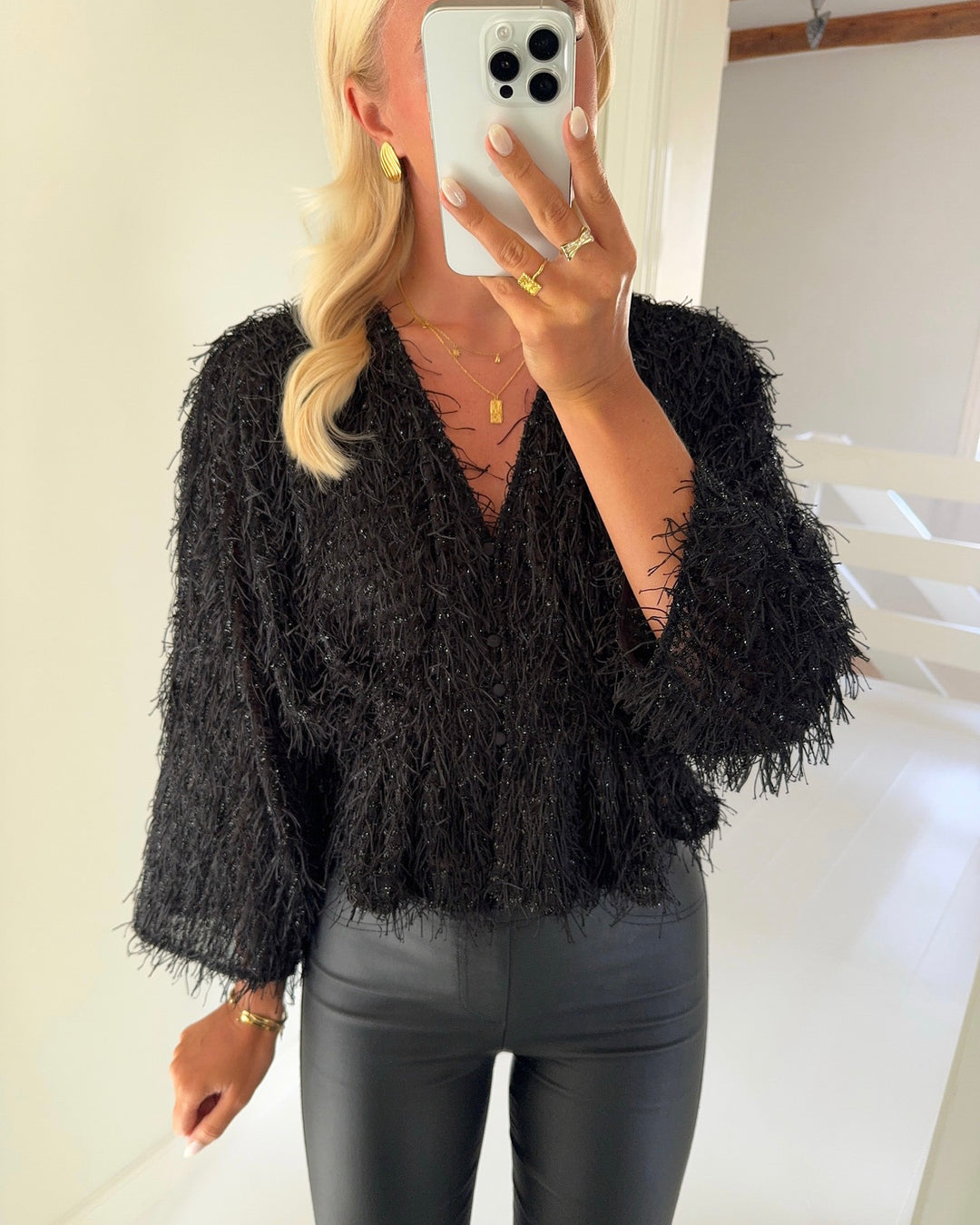 Y.A.S bluse isal black