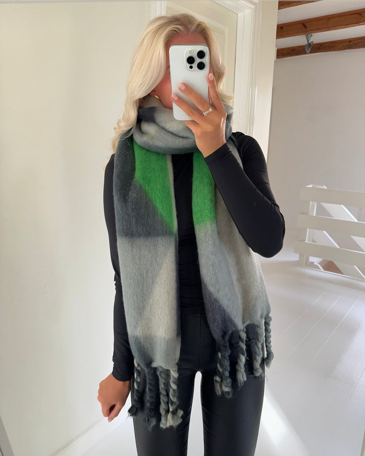 Love&Divine tørklæde love865 green combo