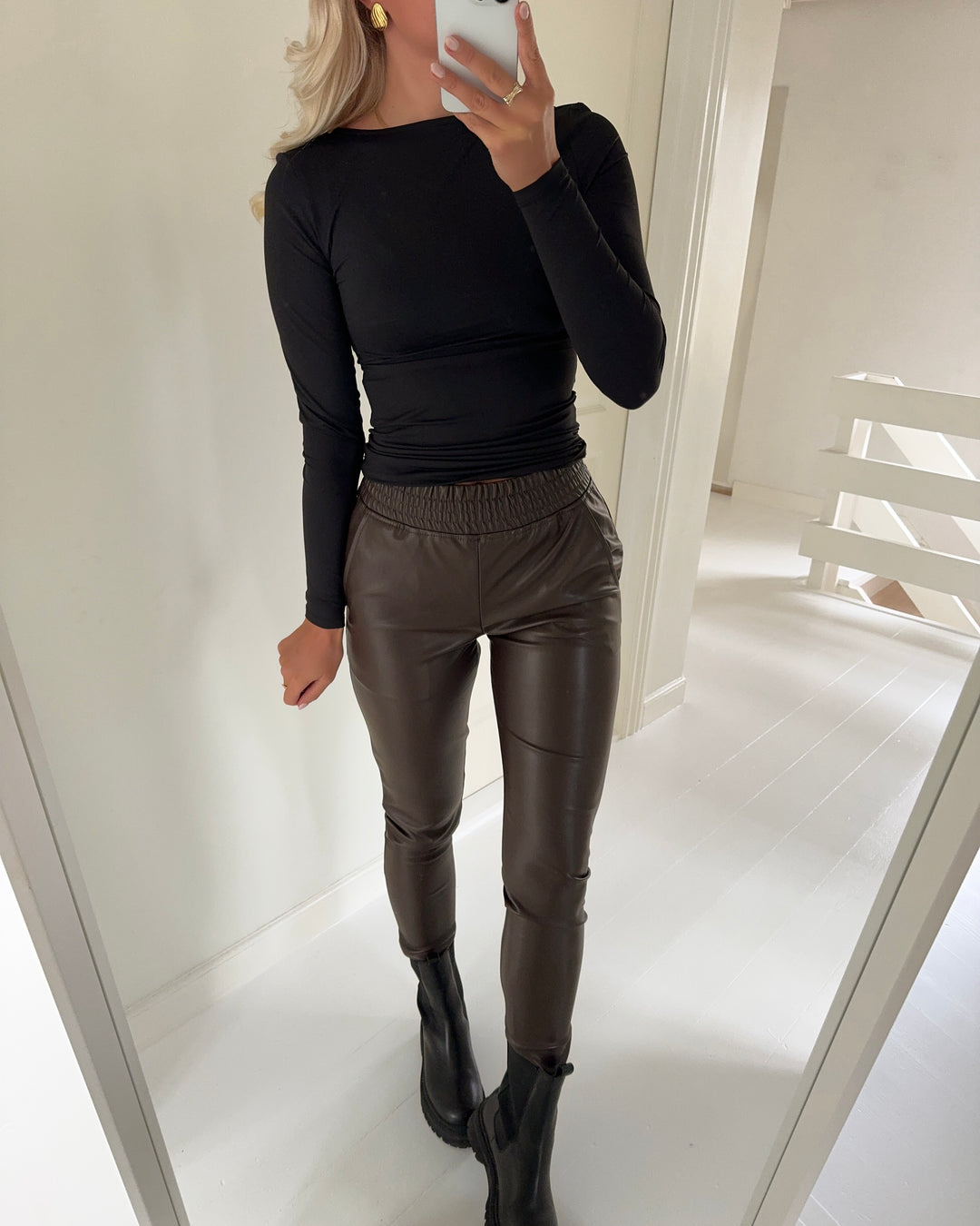 Sister’s Point bukser daila chocolate