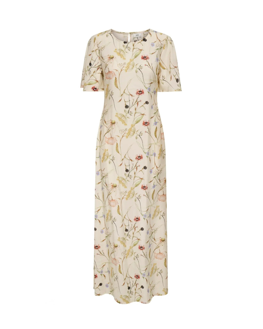JDY kjole ace life ss long pristine meadow flowers