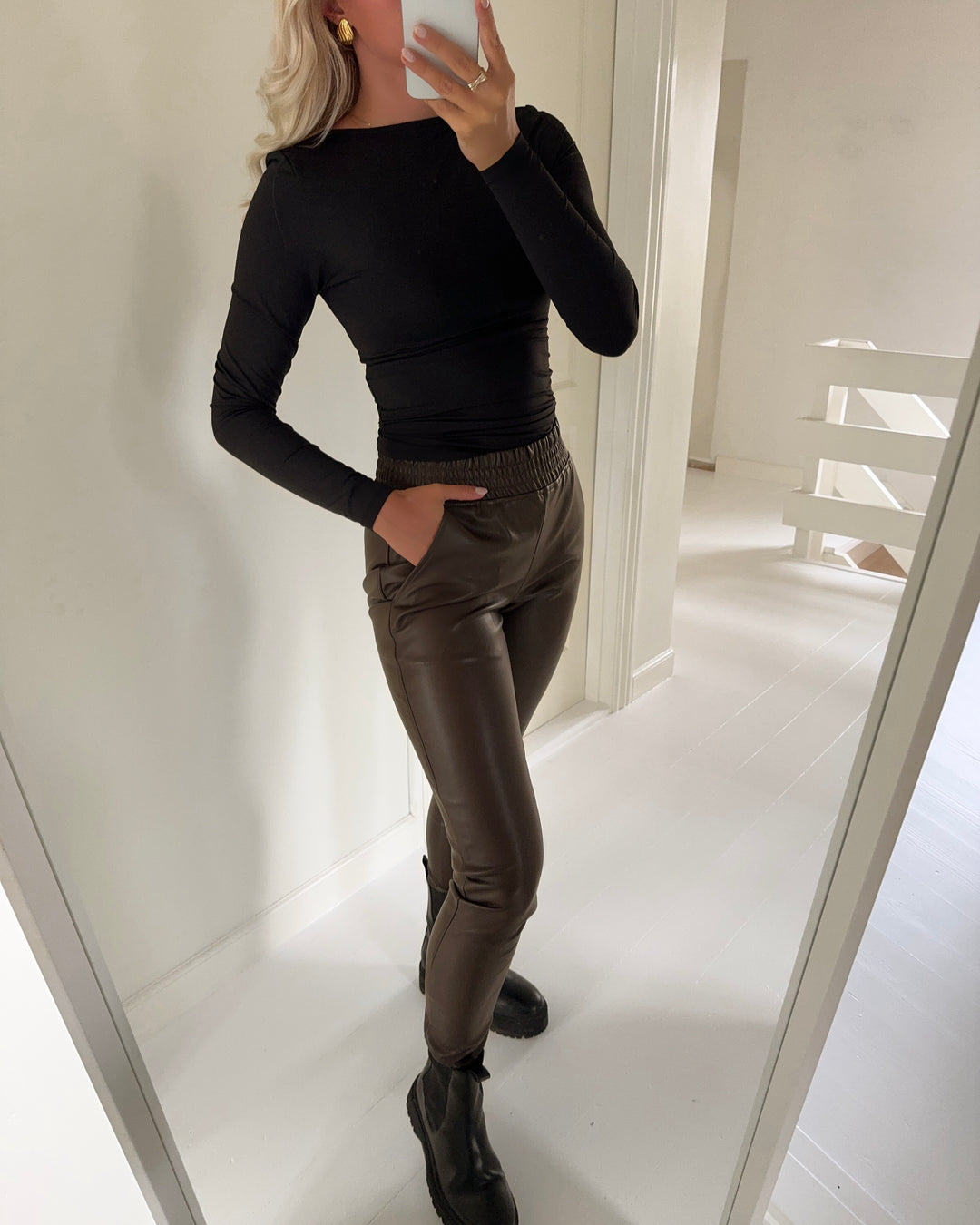 Sister’s Point bukser daila chocolate