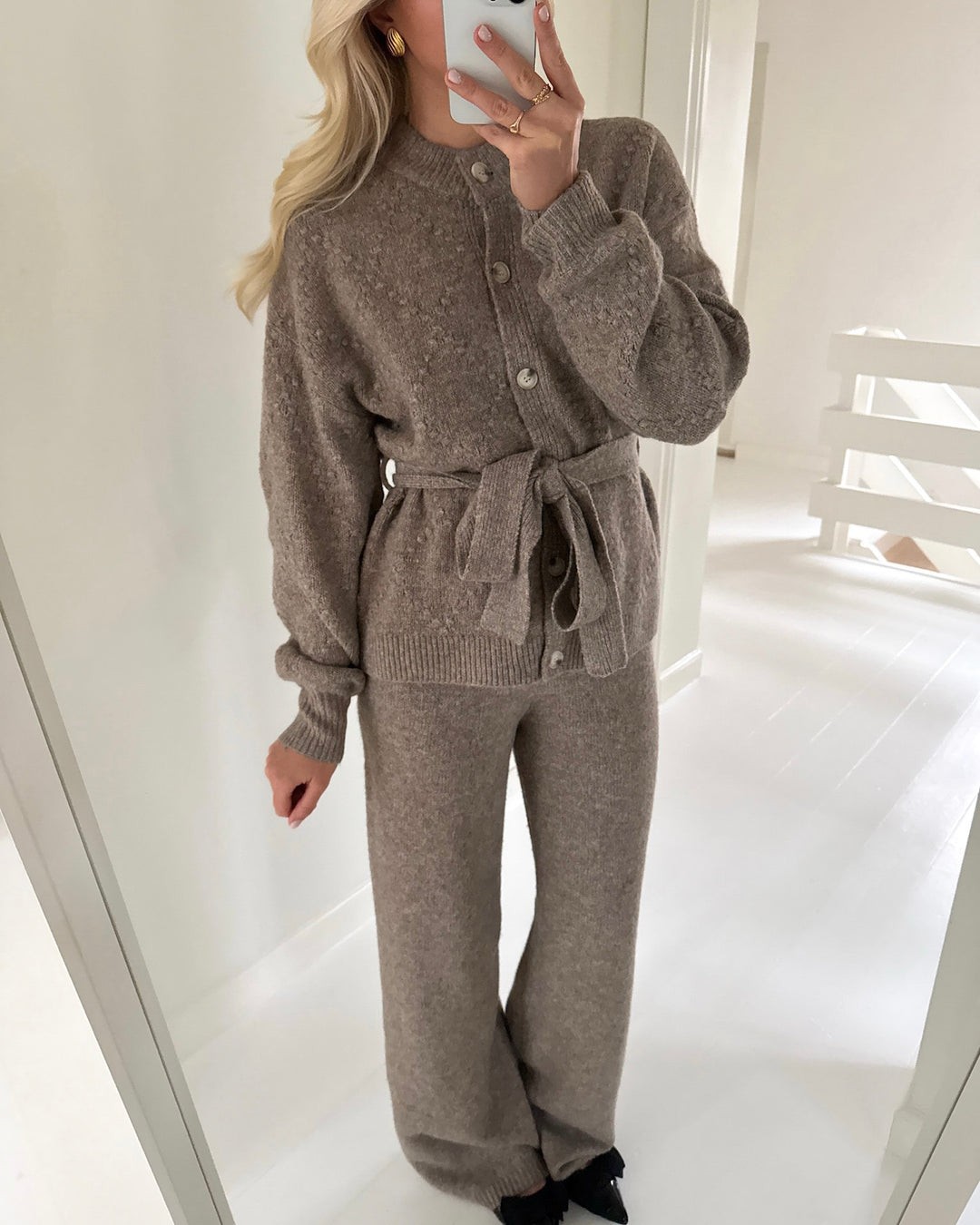 Y.A.S bukser alto hw knit fungi - FORUDBESTILLING LEV. UGE 7