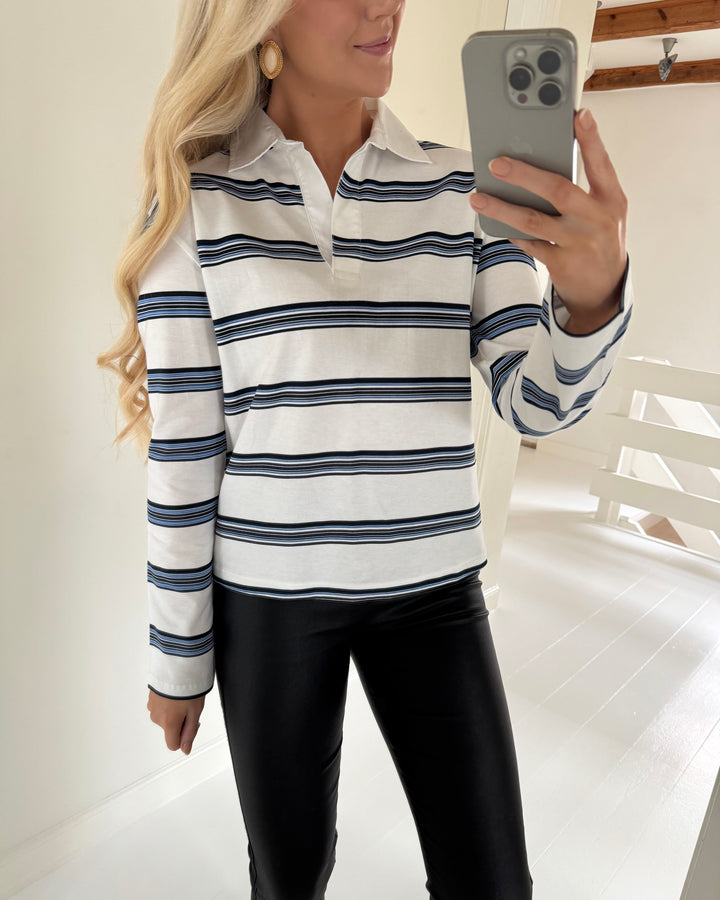 JDY polo darling ls cloud dancer/mix colors