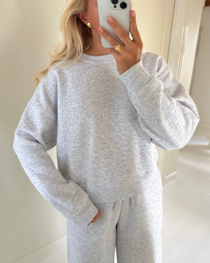Only sweatshirt best ls light grey melange