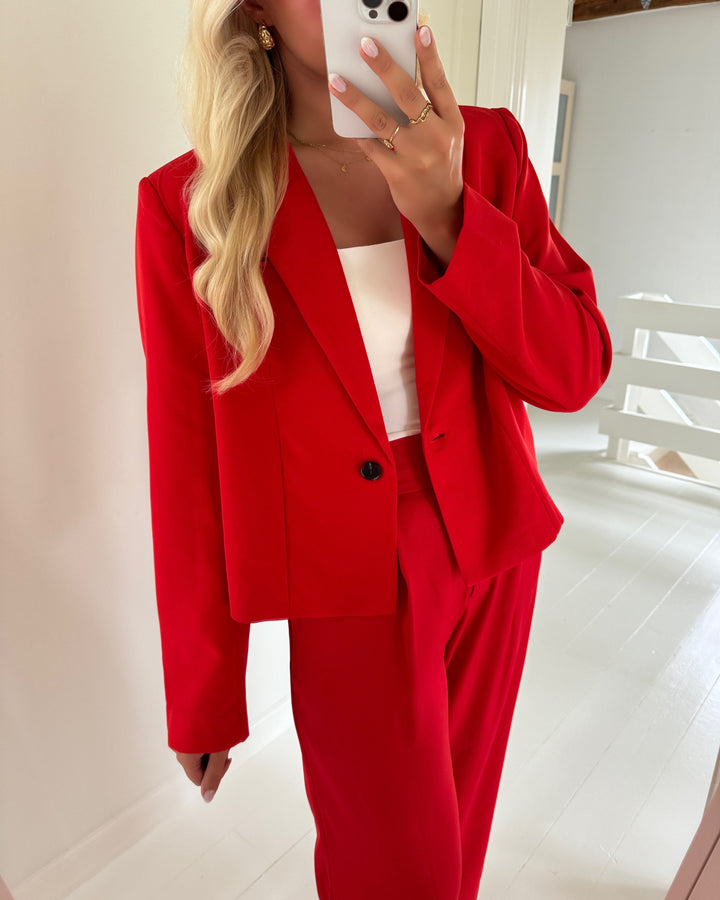 Sister's Point blazer vegal-s.bl ruby