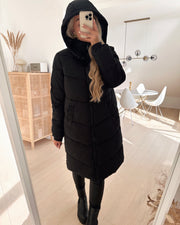 Jamilla long puffer jacket black - FORUDBESTILLING LEV. UGE 49/50