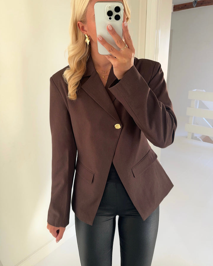 Pieces blazer jammi ls oversized wvn delicioso - FORUDBESTILLING LEV. UGE 49