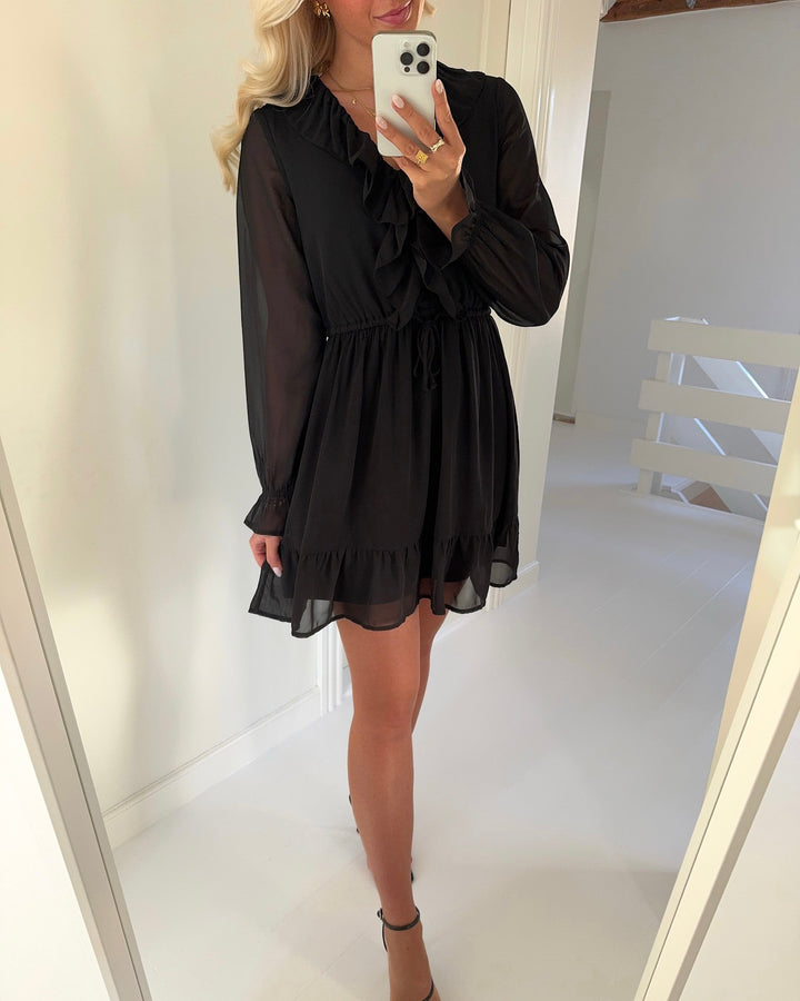 Vero Moda kjole dora ls short black