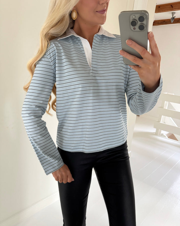 JDY polo darling ls cashmere blue/mix colors