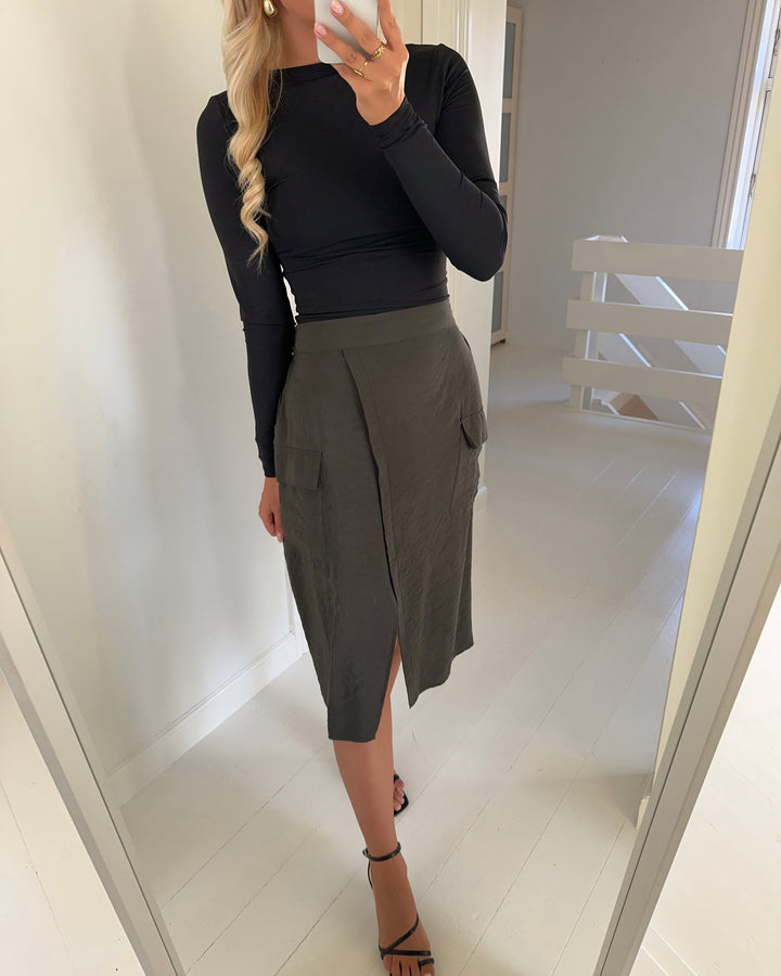 Vero Moda nederdel queeny cargo peat
