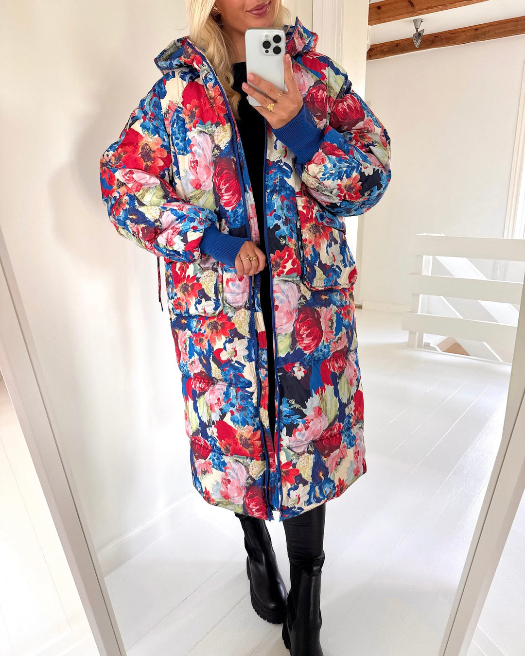 Y.A.S jakke similly padded s. birch/ayana print