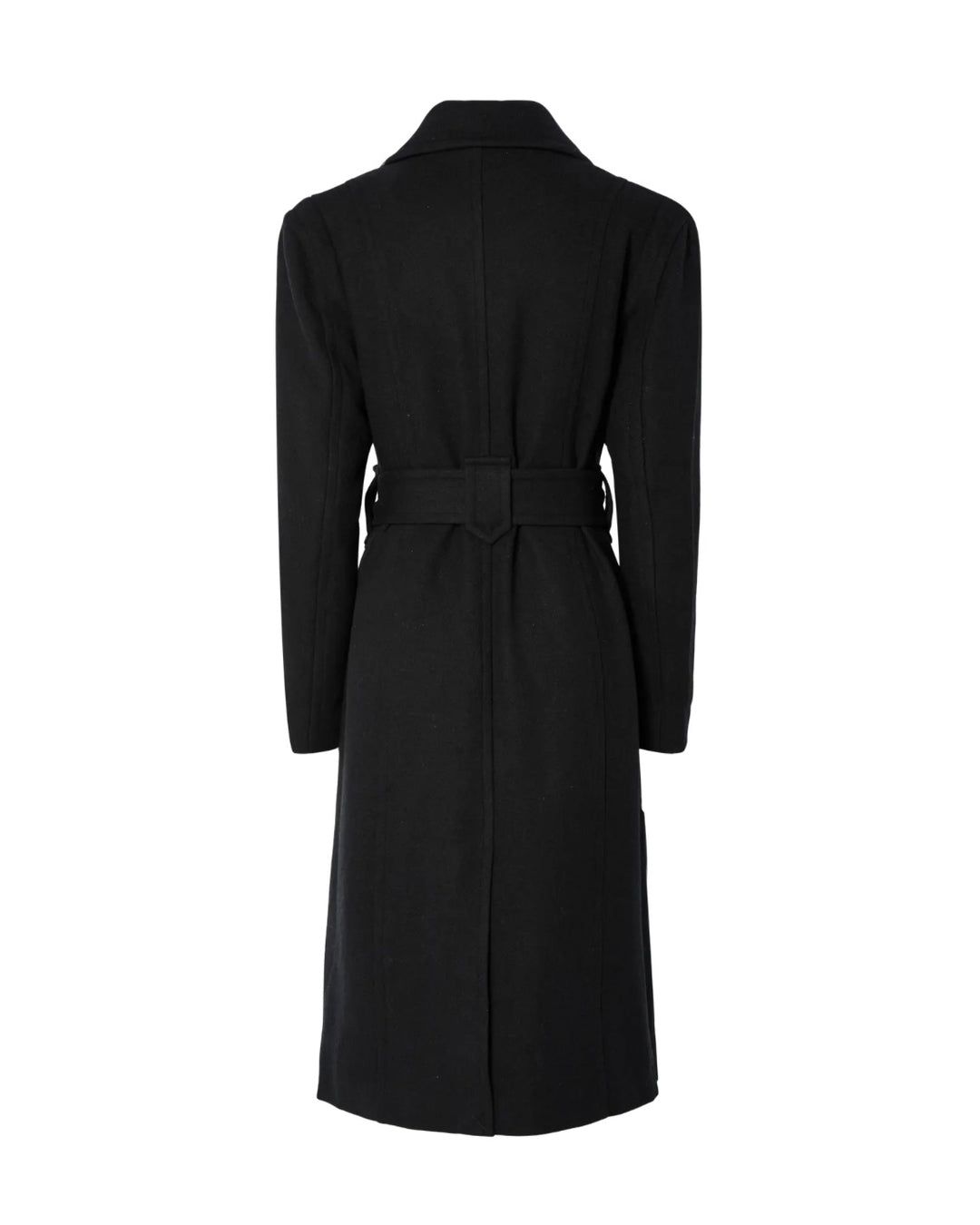 Y.A.S frakke kali wool blend black