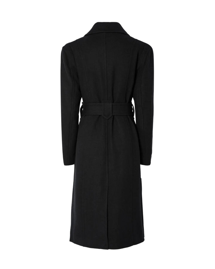 Y.A.S frakke kali wool blend black