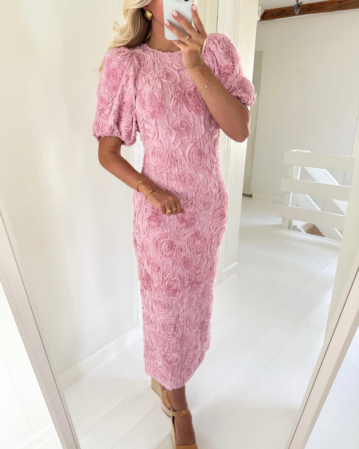 Y.A.S kjole linnea 2/4 long bleached mauve