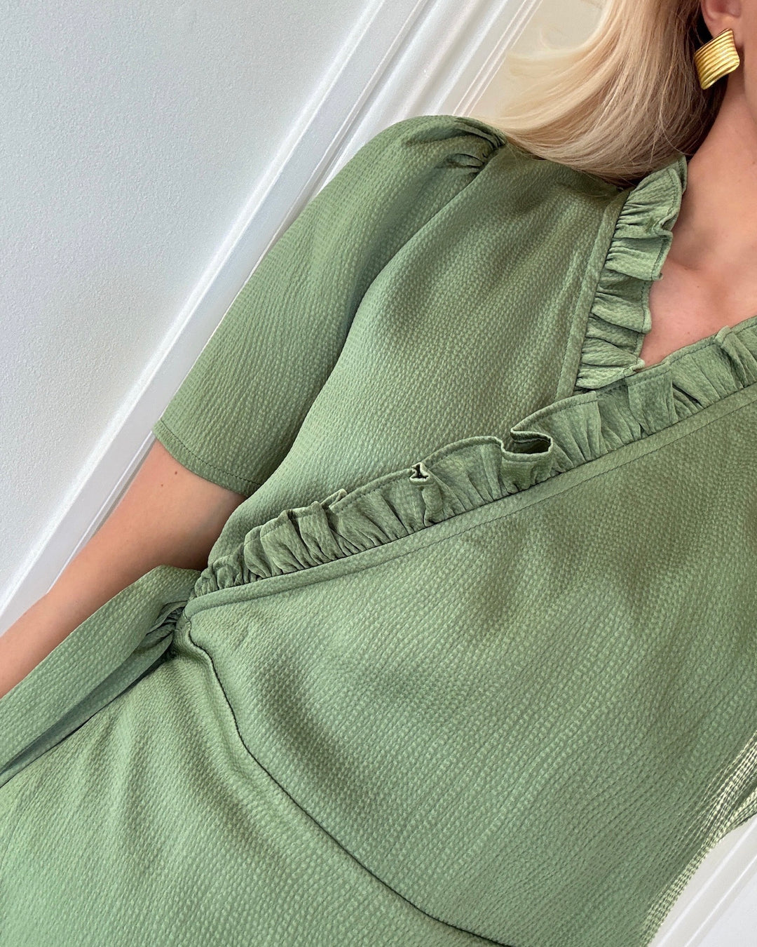 A-View bluse peony dusty green